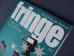 EDFringe 2008 program